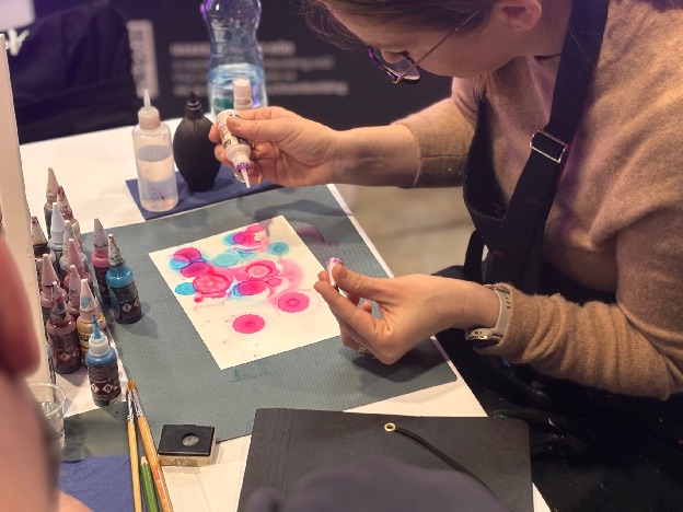 ArtInk technika v Pop-up zóně