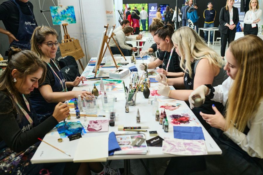 Pop-up kreativní zóna